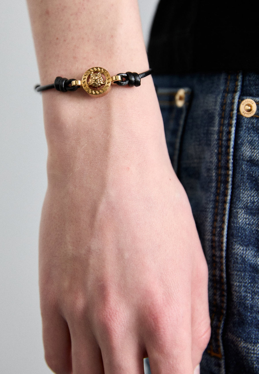 BRACELET - Bracelet - black/gold-coloured