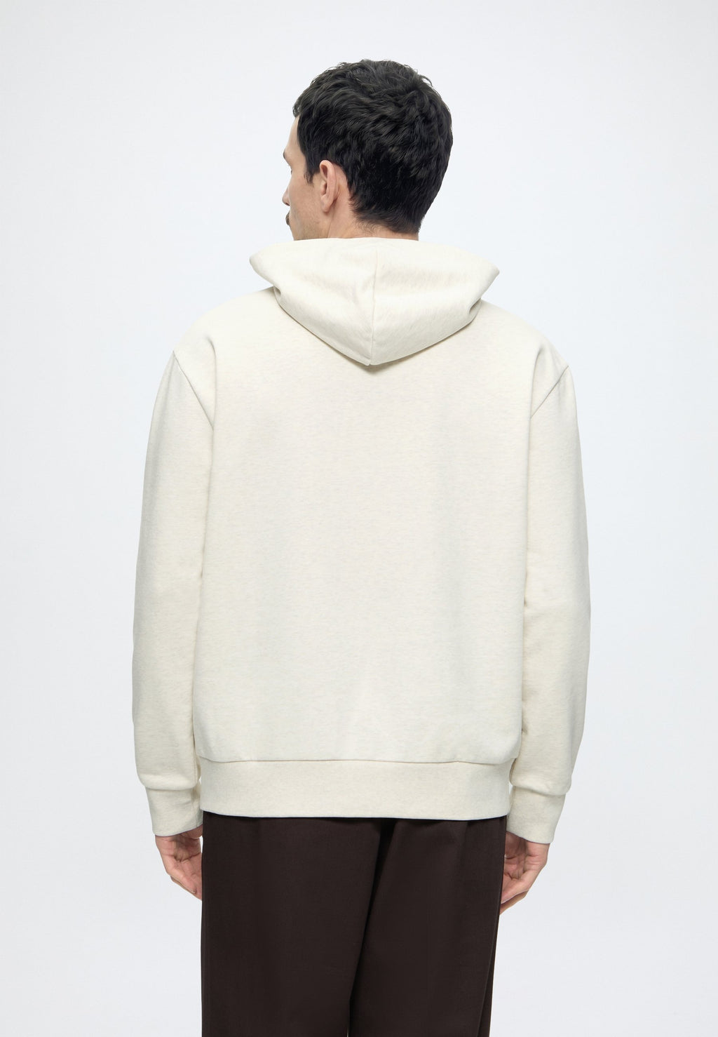 HOODIE - Hoodie - open white