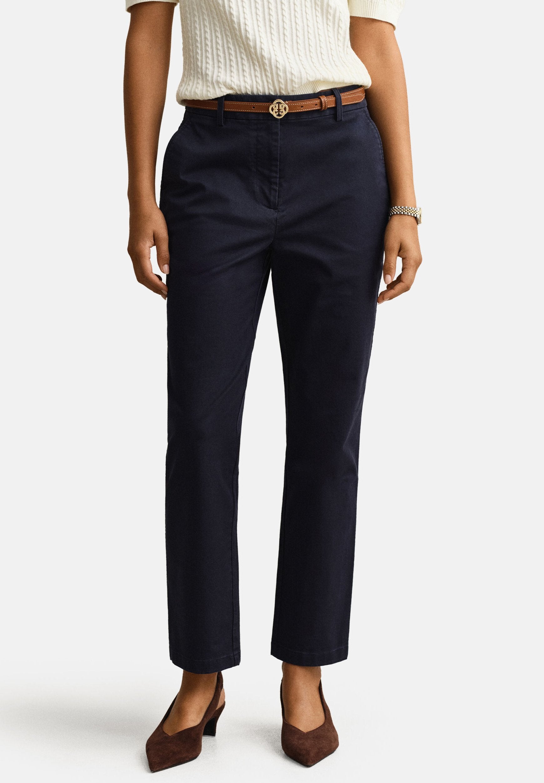 Chinos - evening blue