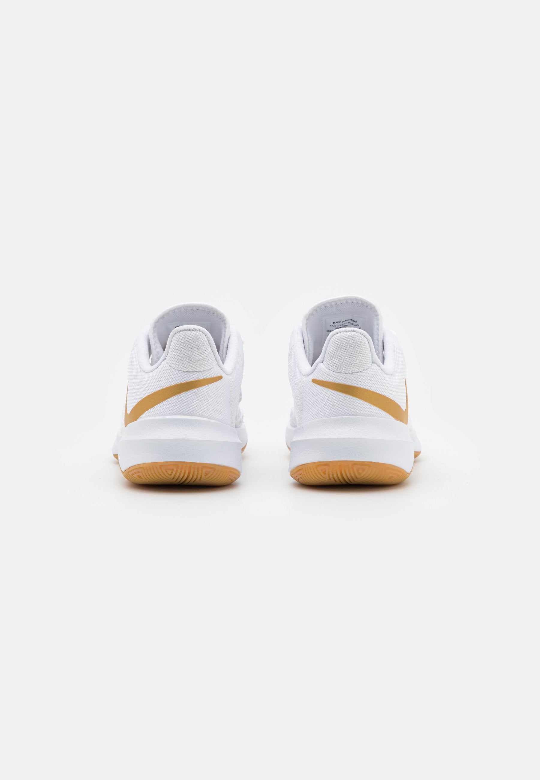ZOOM HYPERSPEED COURT SE UNISEX - Volleyball shoes - white/gold