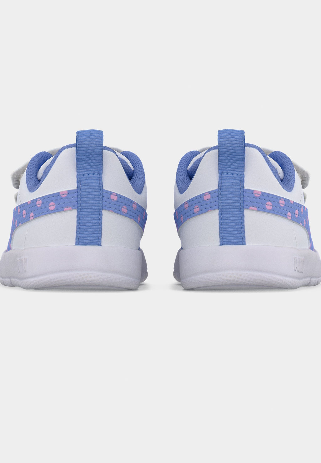 COURTFLEX V3 DOTTY UNISEX - Road running shoes - white/intense lavender/pink shimmer