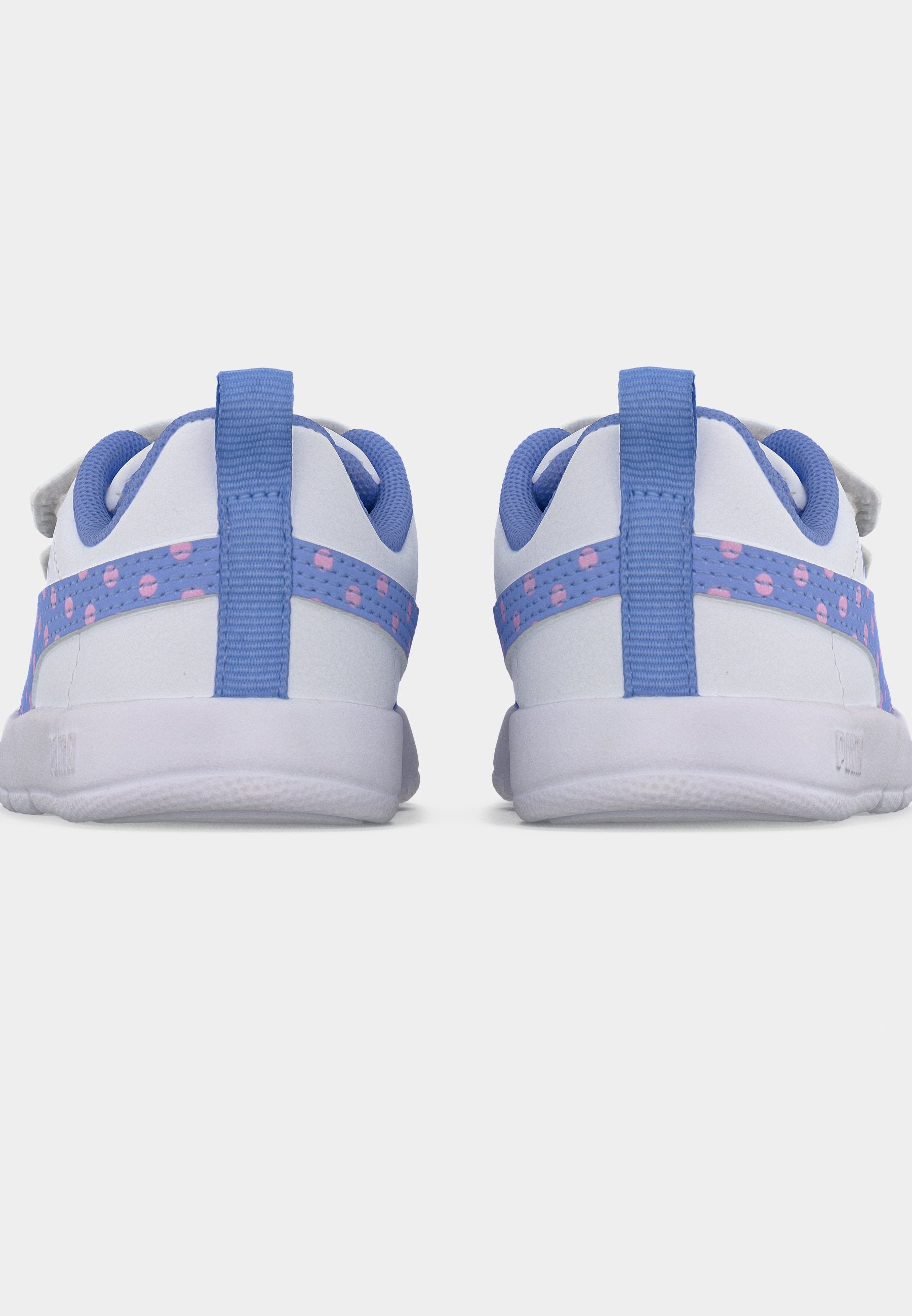 COURTFLEX V3 DOTTY UNISEX - Road running shoes - white/intense lavender/pink shimmer