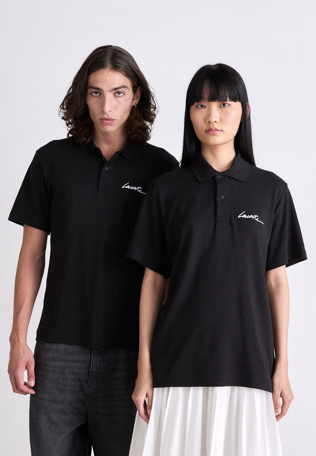 UNISEX - Polo shirt - black
