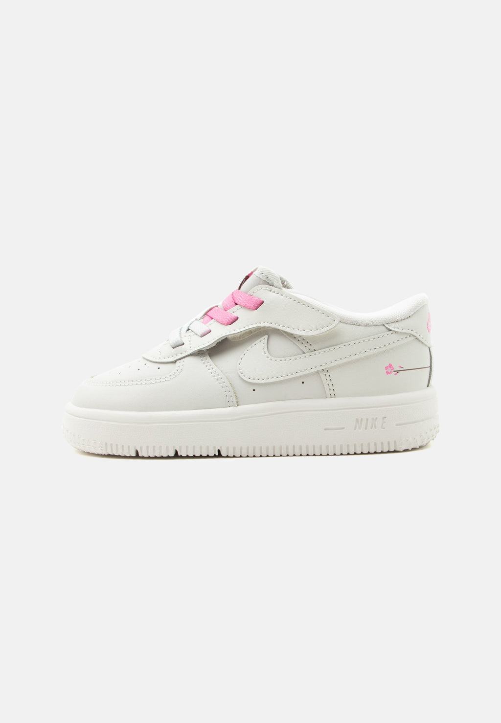 FORCE 1 UNISEX - Baby shoes - light bone/playful pink/fauna brown