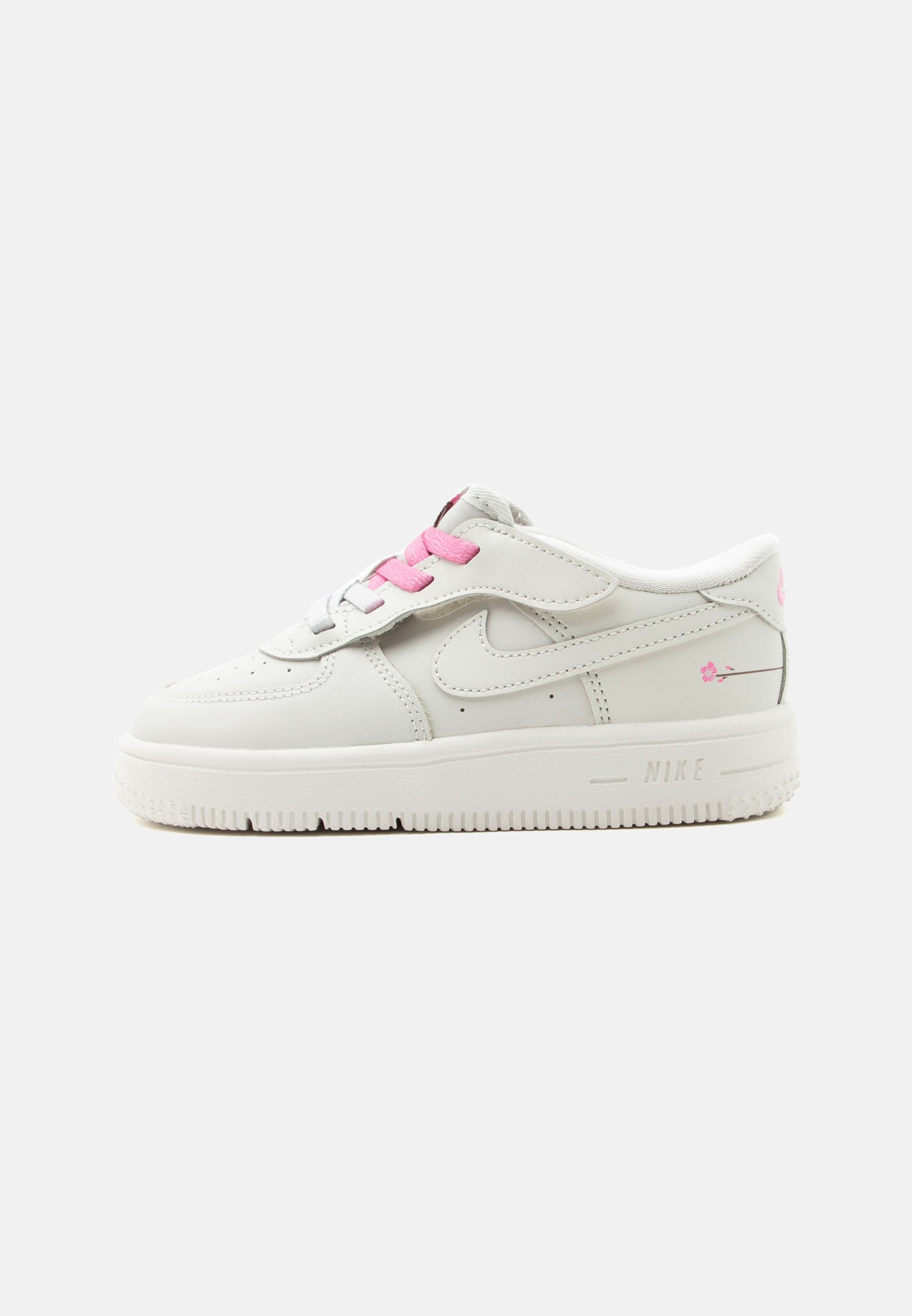 FORCE 1 UNISEX - Baby shoes - light bone/playful pink/fauna brown