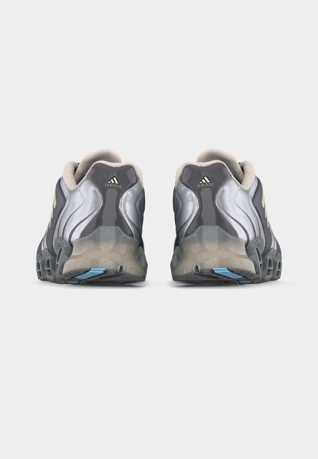 MEGA GHOSTRIDE W - Trainers - grey three/core white/silver-coloured metallic