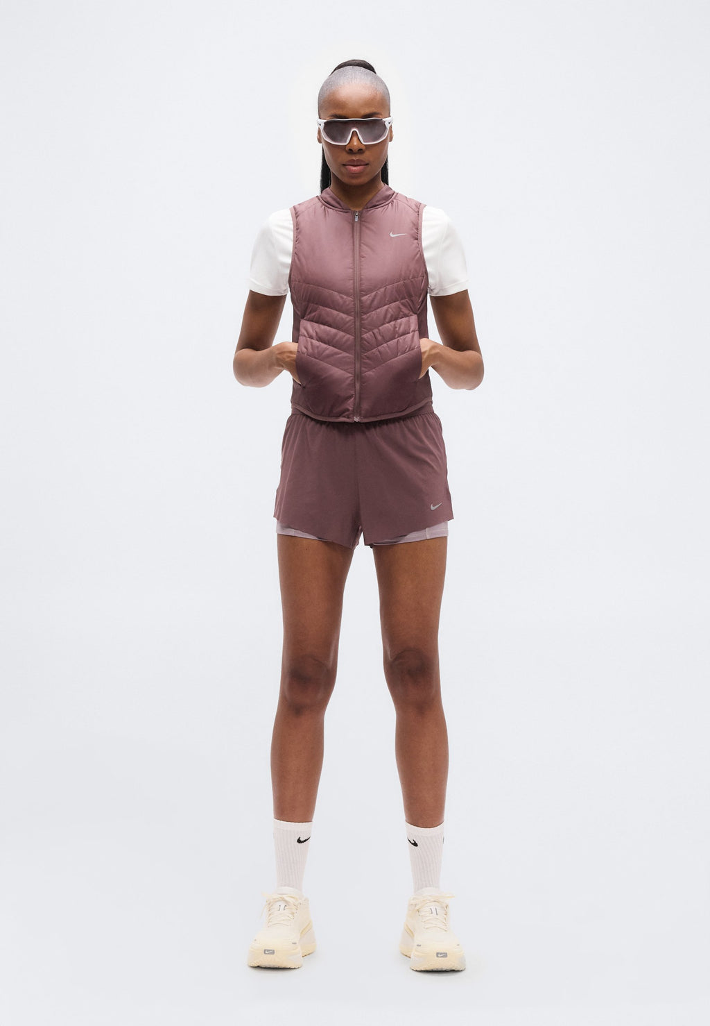 SWIFT - 2-in-1 shorts - tattoo/light violet ore