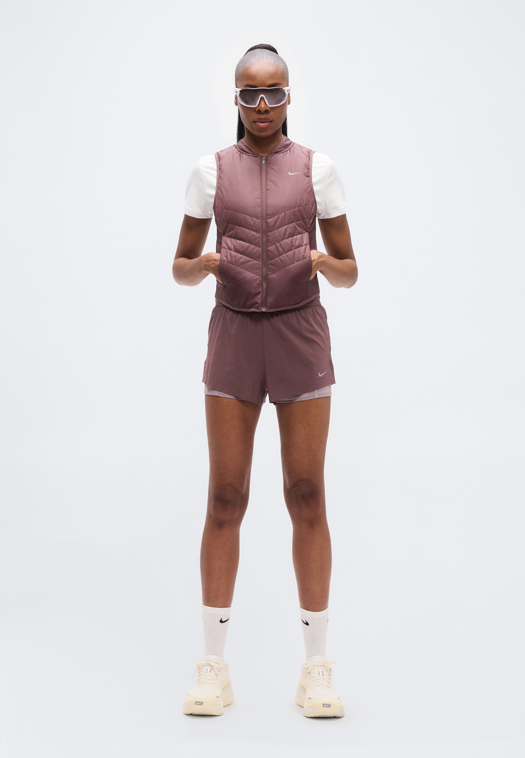 SWIFT - 2-in-1 shorts - tattoo/light violet ore