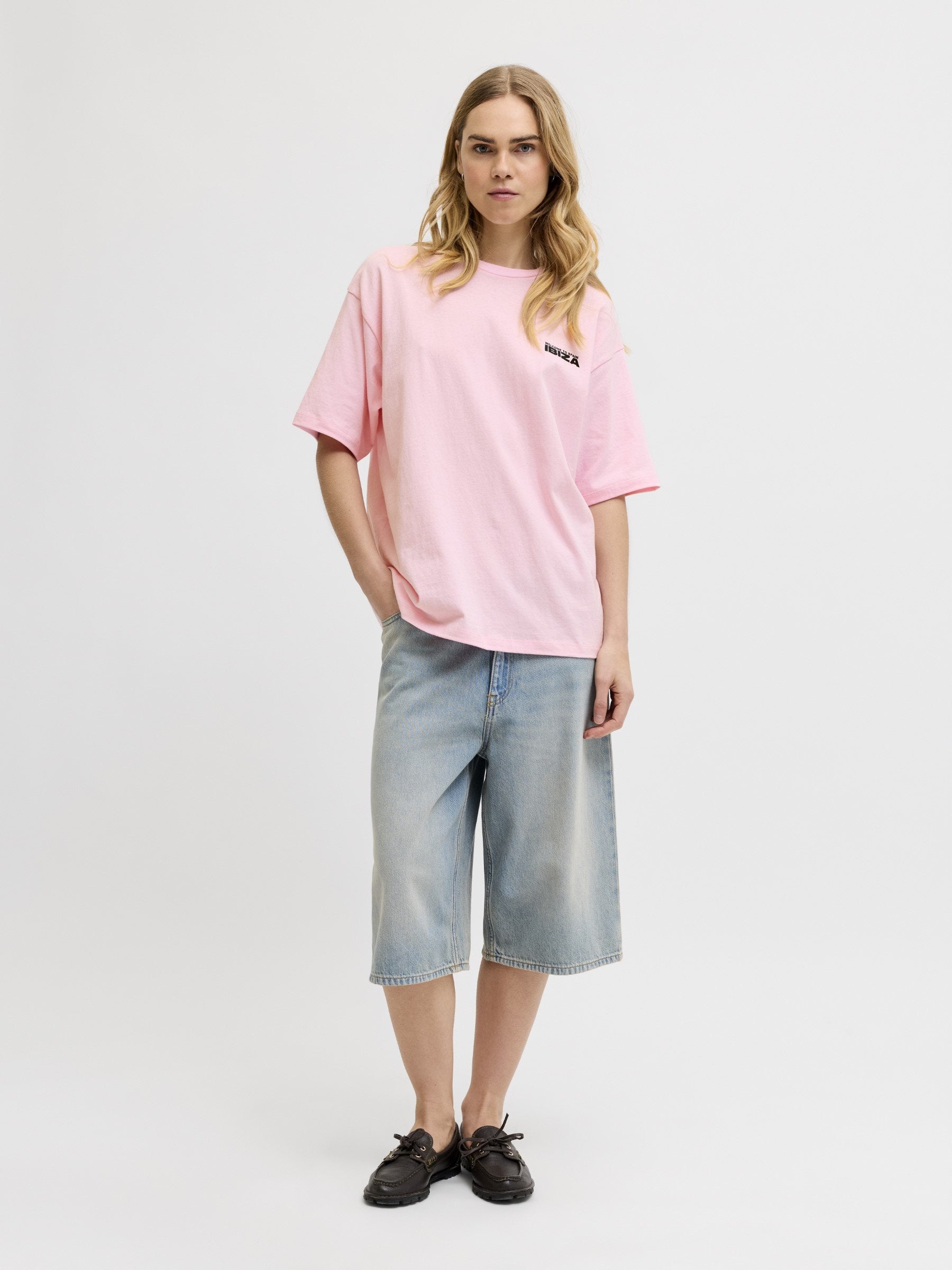 MILLOW - Print T-shirt - pink lady