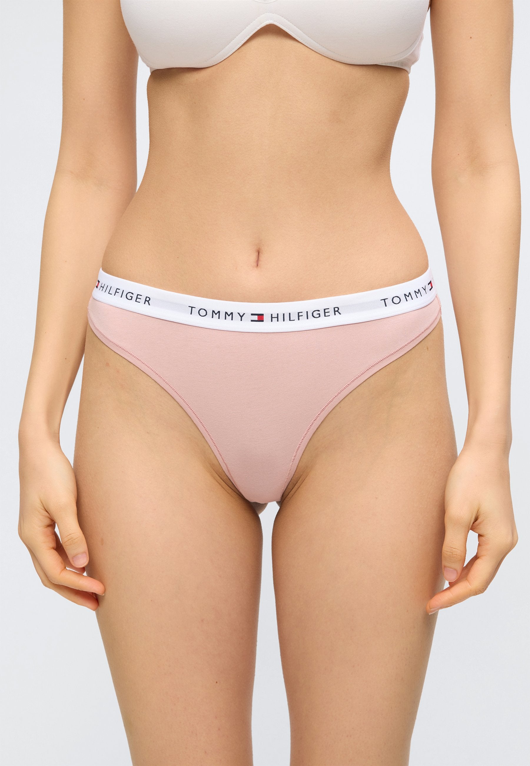 عبوة 3 من PACKS THONG - ثونغ - أحمر ناري/وردي ضبابي