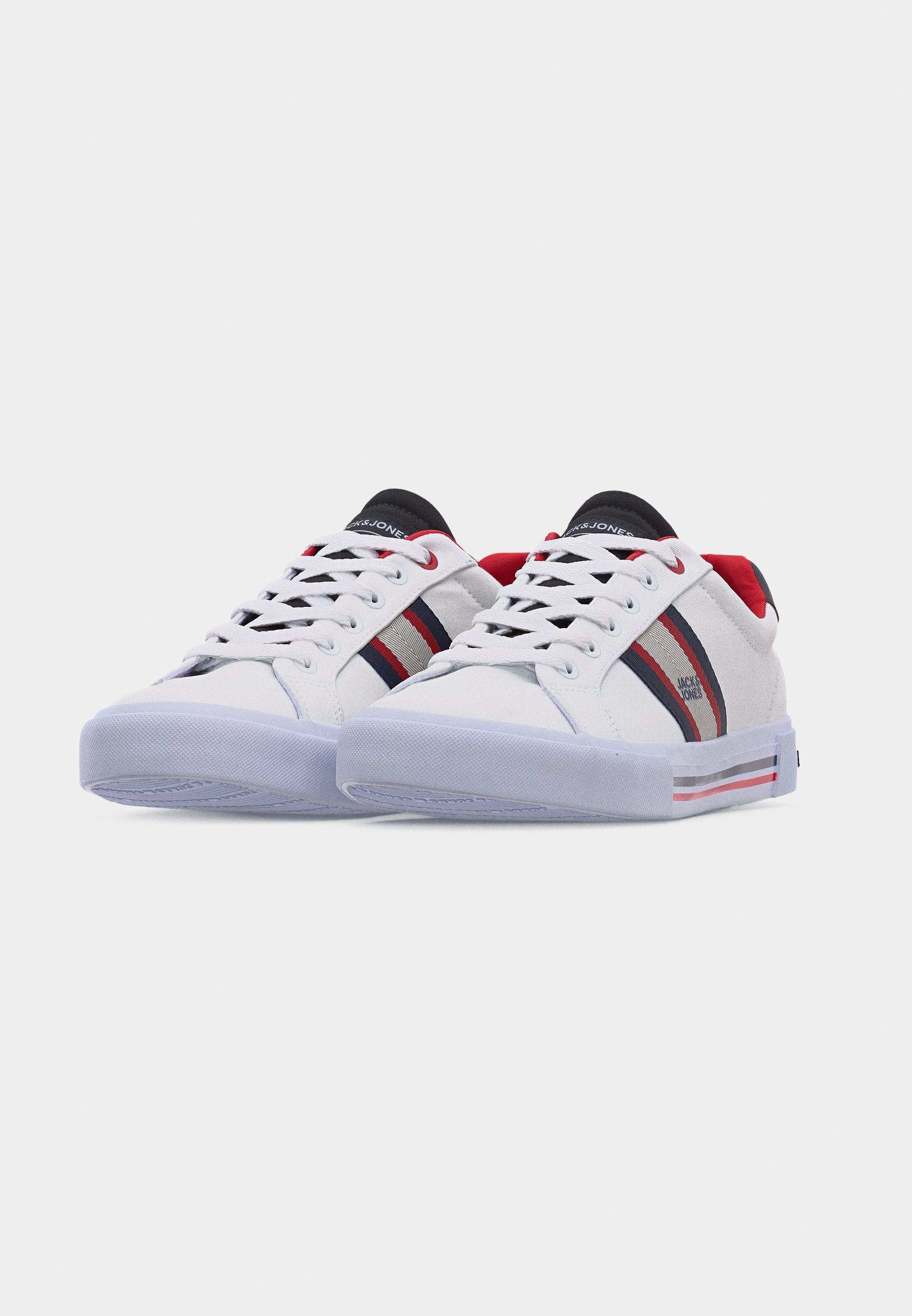 JFWGORGON  - Trainers - white/navy/barbados cherry