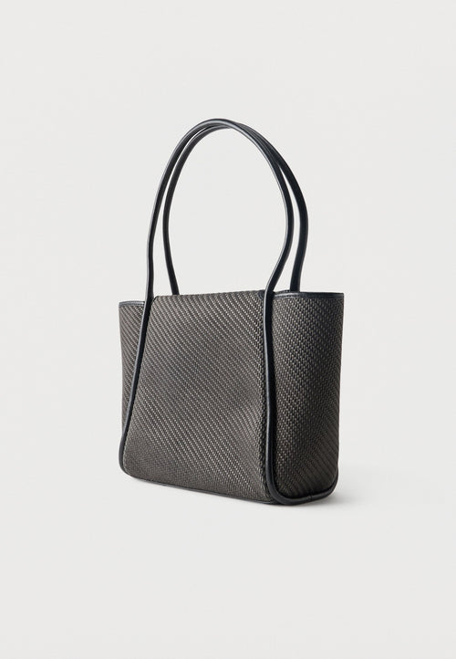AUTOGRAPH PATCH TOTE - Handbag - black