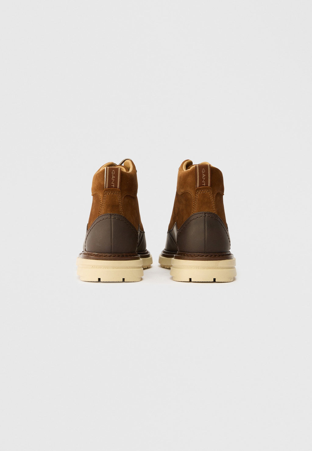 HILLPREP - Lace-up ankle boots - cognac