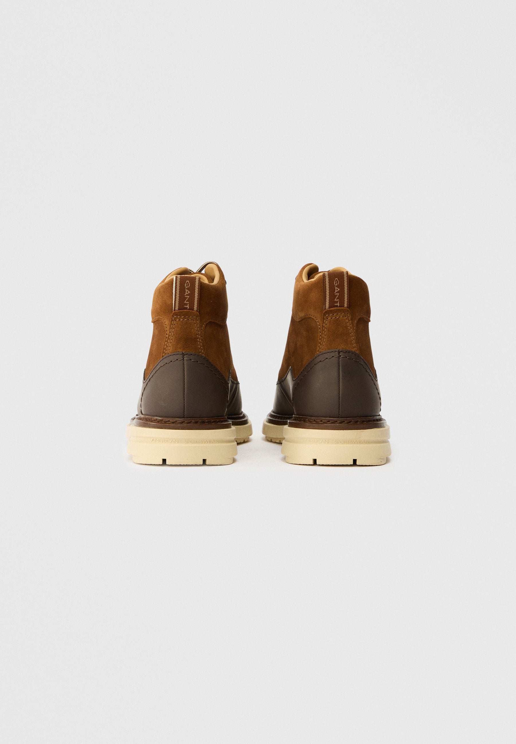 HILLPREP - Lace-up ankle boots - cognac