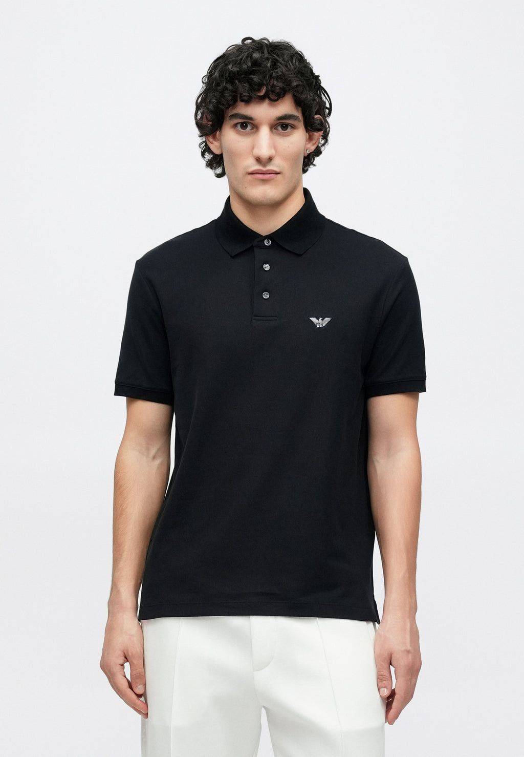 Polo shirt - blue navy