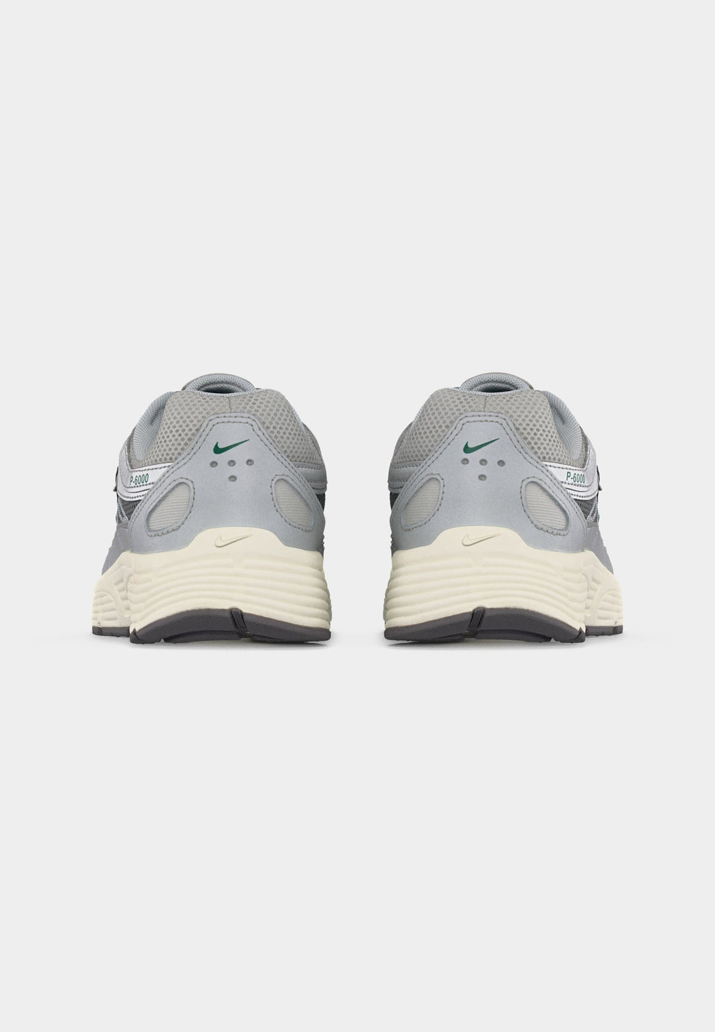 P 6000 UNISEX - Trainers - grey fog/malachite/metallic silver-coloured/sail/pencil point