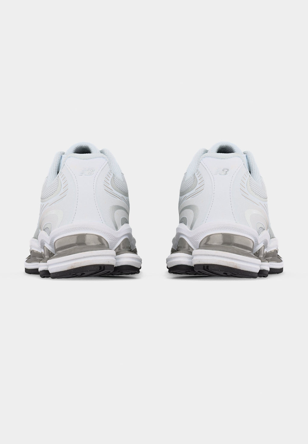 U2000 UNISEX - Trainers - white/silver-coloured metallic