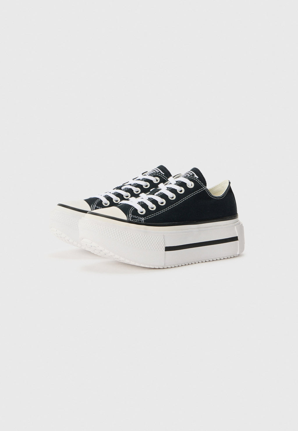 CHUCK TAYLOR ALL STAR LIFT DOUBLE STACK PLATFORM - Trainers - black/white/black