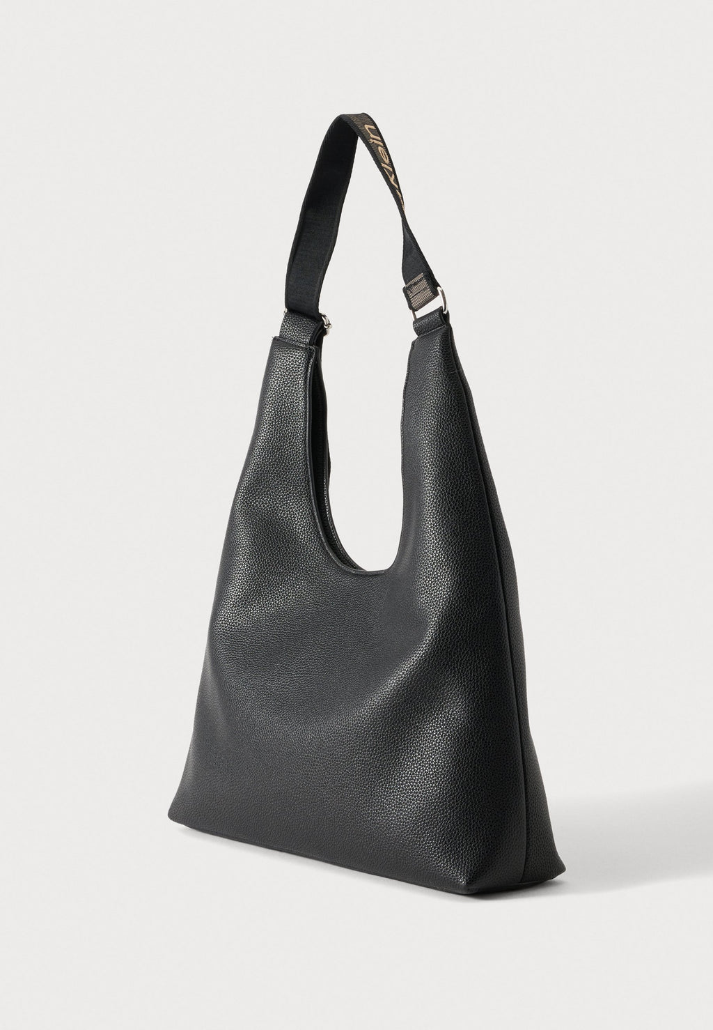 WEBBING STRAP LARGE SHOULDER - Handbag - black