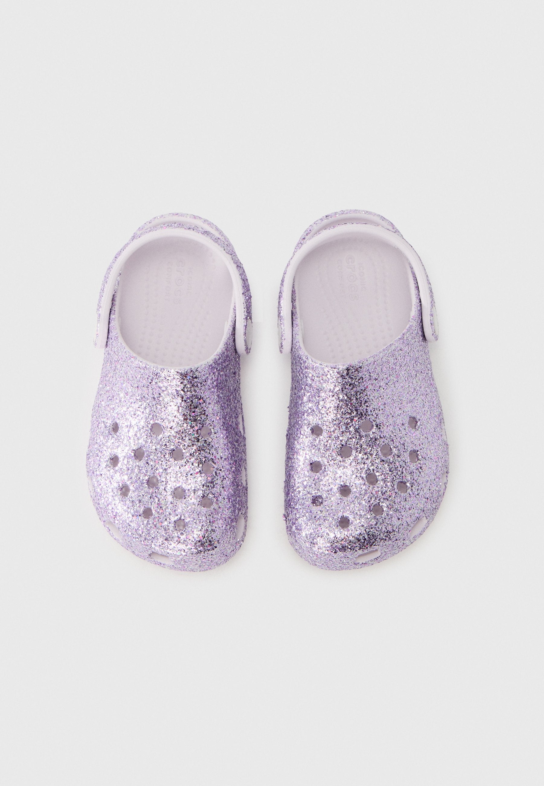 CLASSIC CHUNKY GLITTER - Mules - grape ice