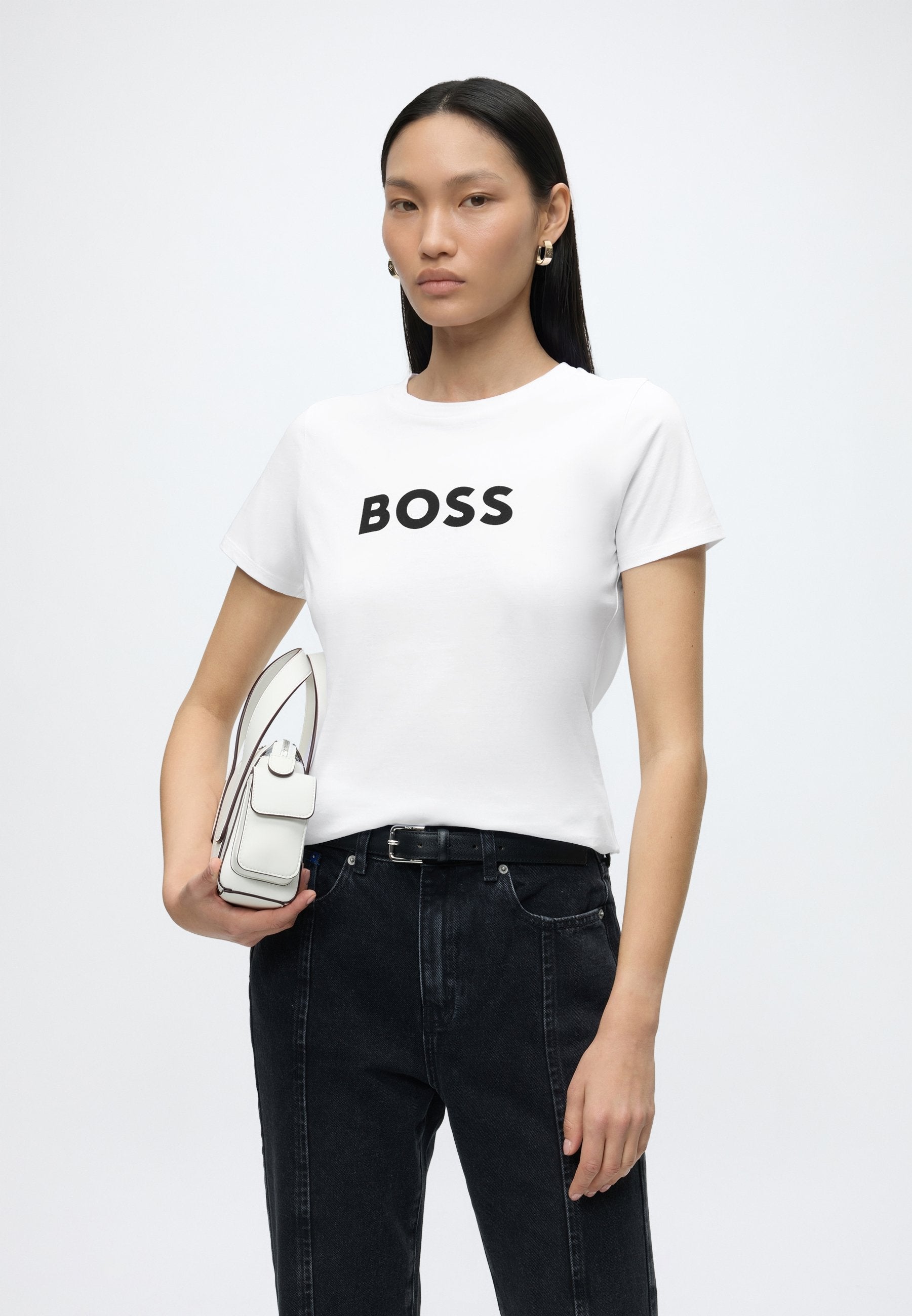 ELOGO - T-shirt basique - blanc