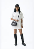 BAULETTO - Handbag - black/white