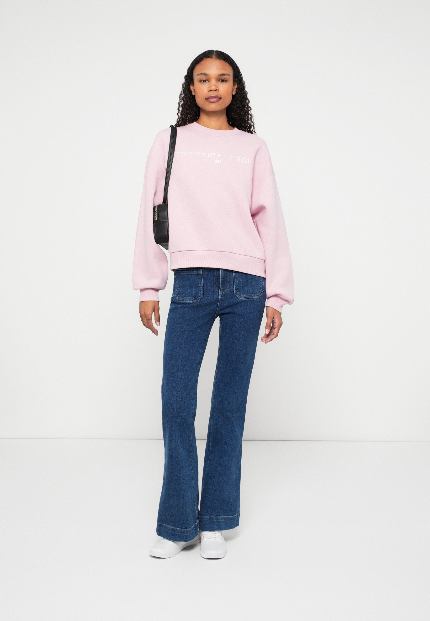 LOGO - Sweatshirt - bonita pink