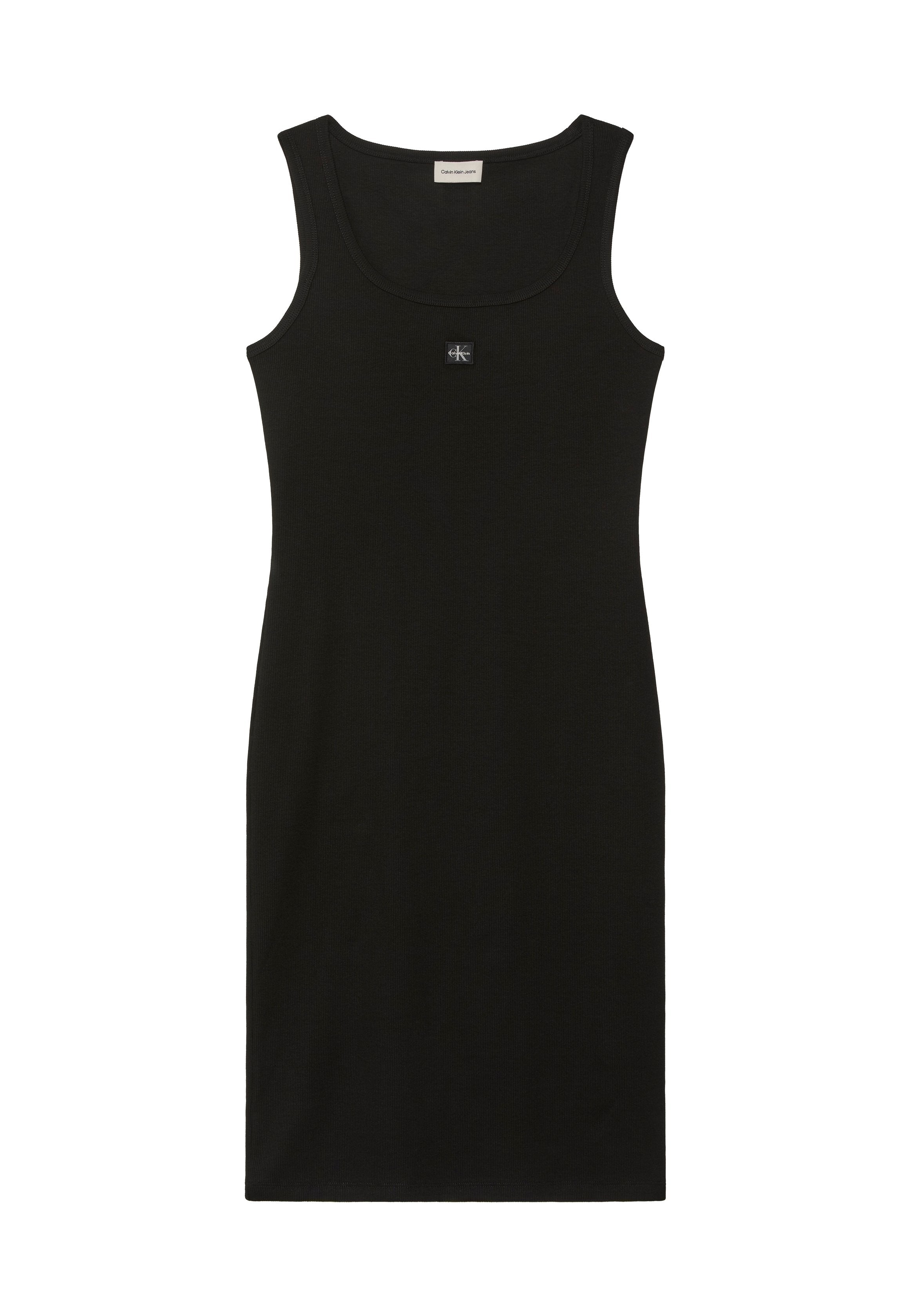 BABY LABEL SQUARE  - Jersey dress - black