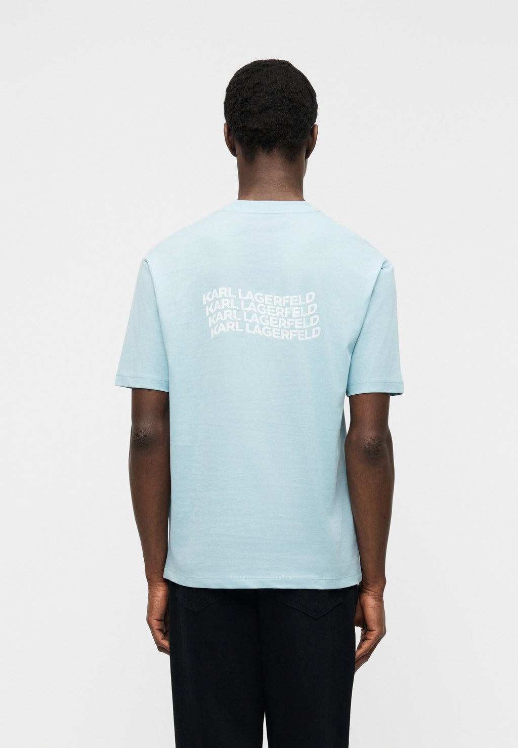 CREWNECK - Print T-shirt - ice blue