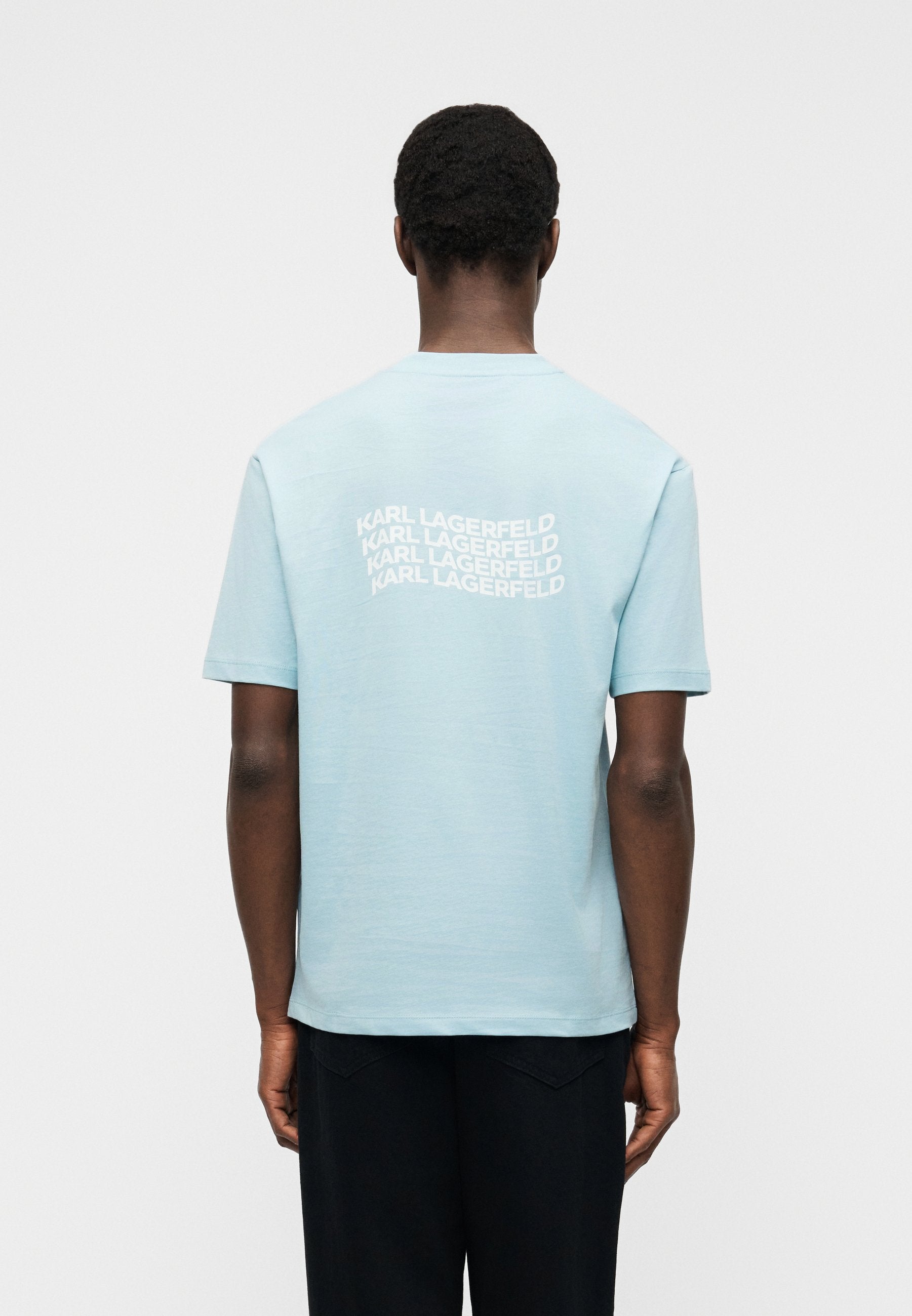 CREWNECK - Print T-shirt - ice blue