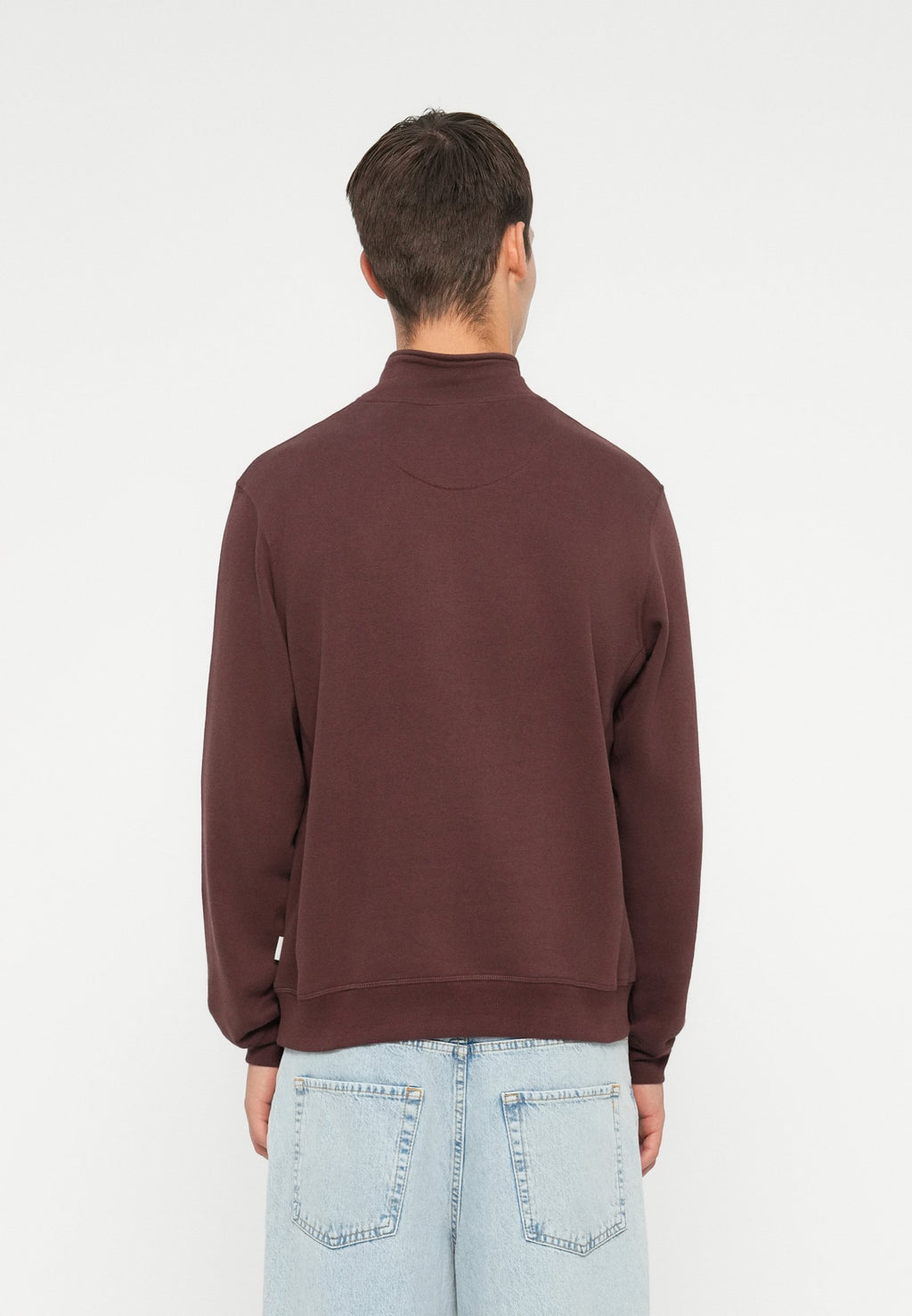 Half zip Half zip - Sweatshirt - deep mahogany