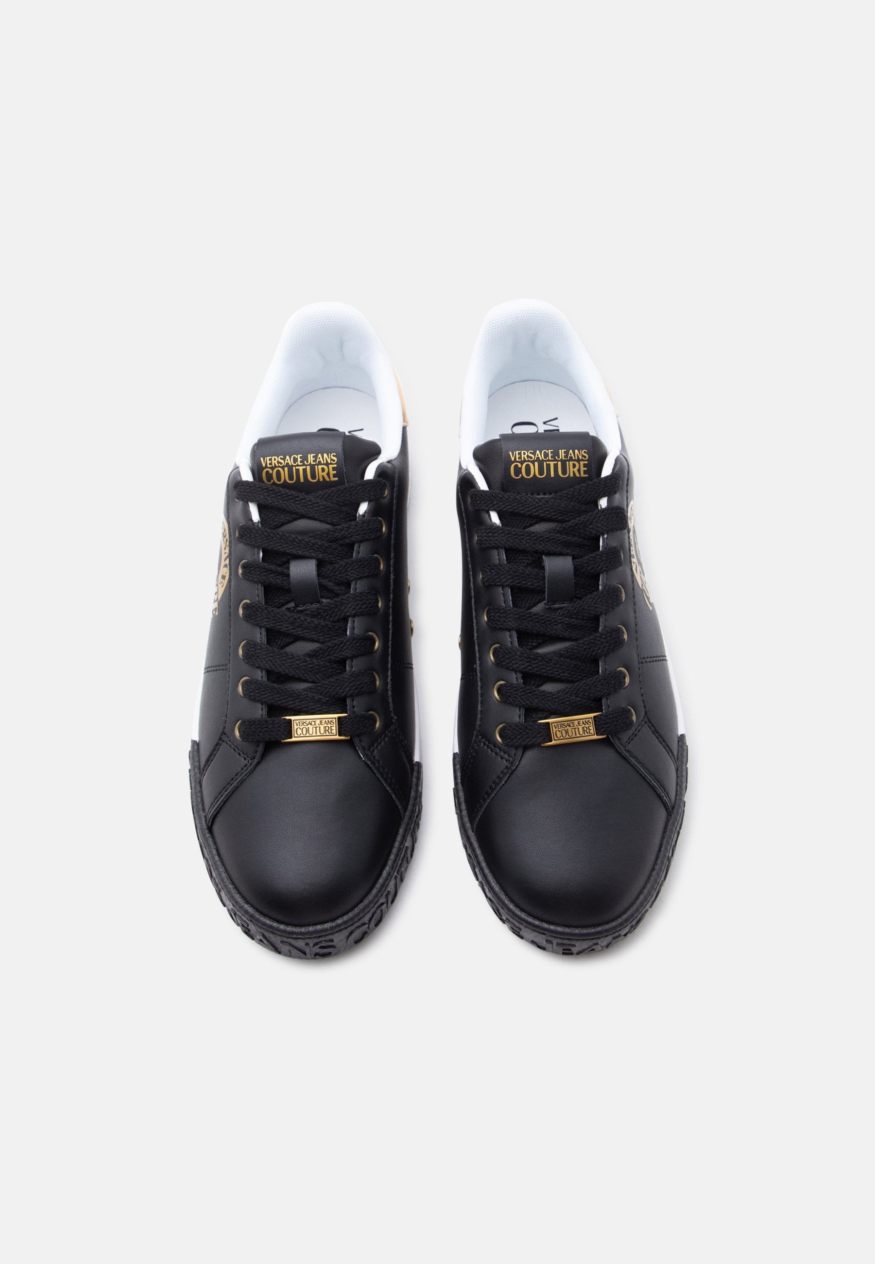 FONDO COURT - Trainers - black/gold-coloured