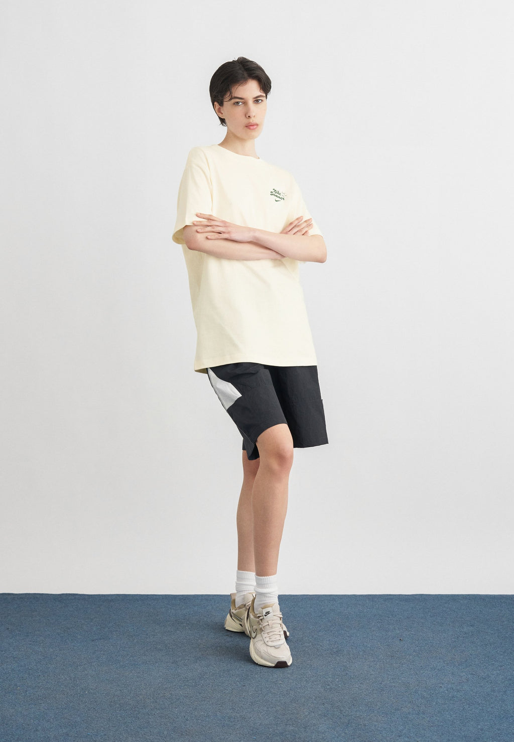 Basic T-shirt - pale ivory