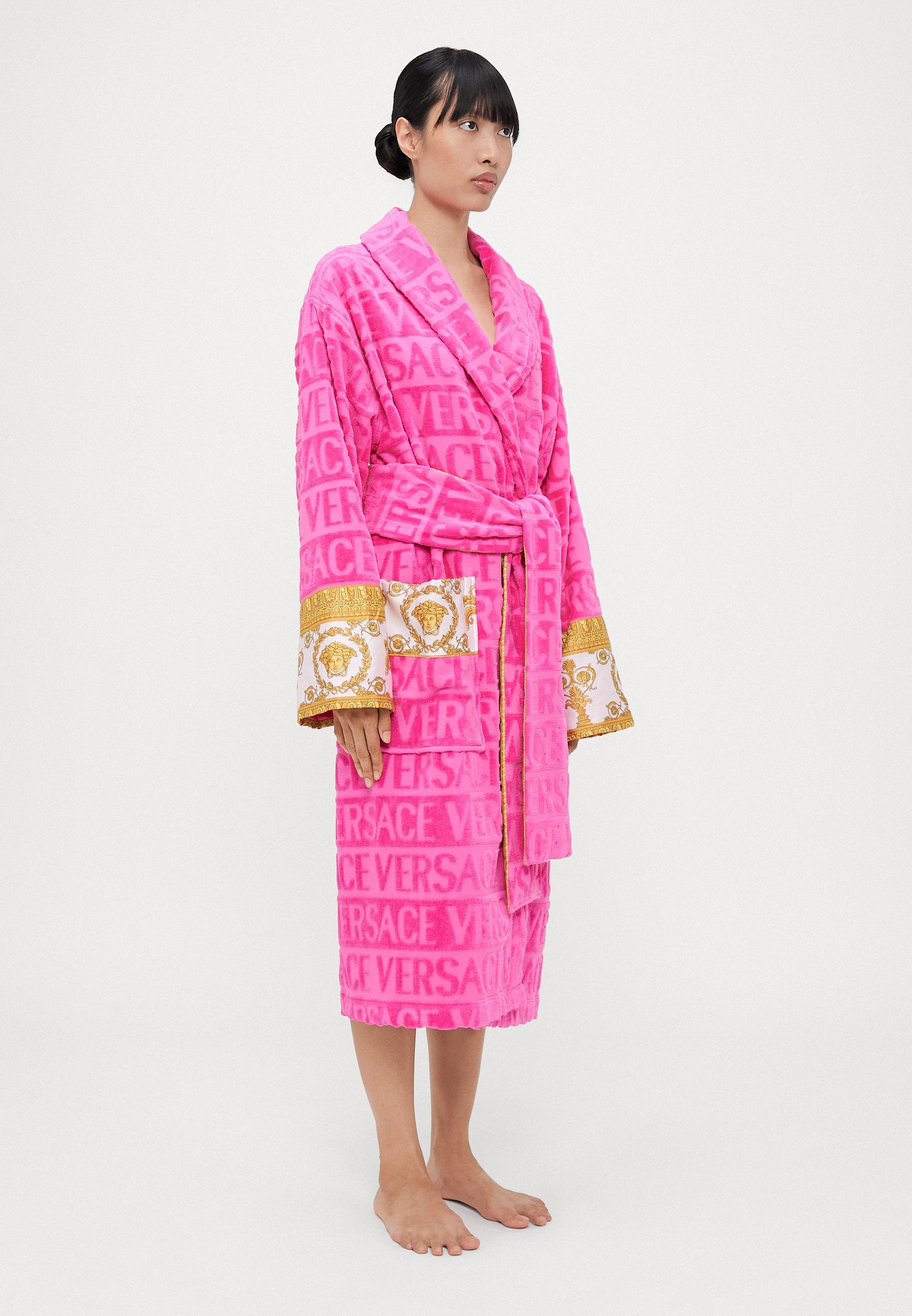 BAROQUE HEART BAROQUE UNISEX - Dressing gown - fuxia