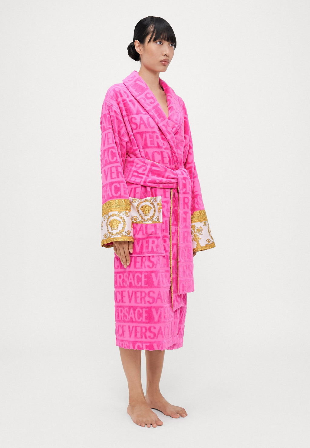 BAROQUE HEART BAROQUE UNISEX - Robe de chambre - fuchsia