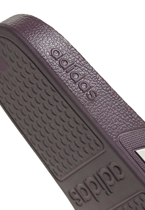 ADILETTE AQUA TERLİK - Havuz terliği - bordo/kırık beyaz/kırık beyaz