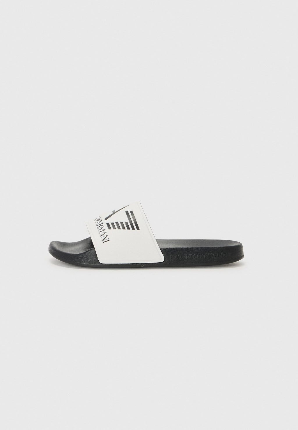 UNISEXE - Claquettes de piscine - blanc/noir