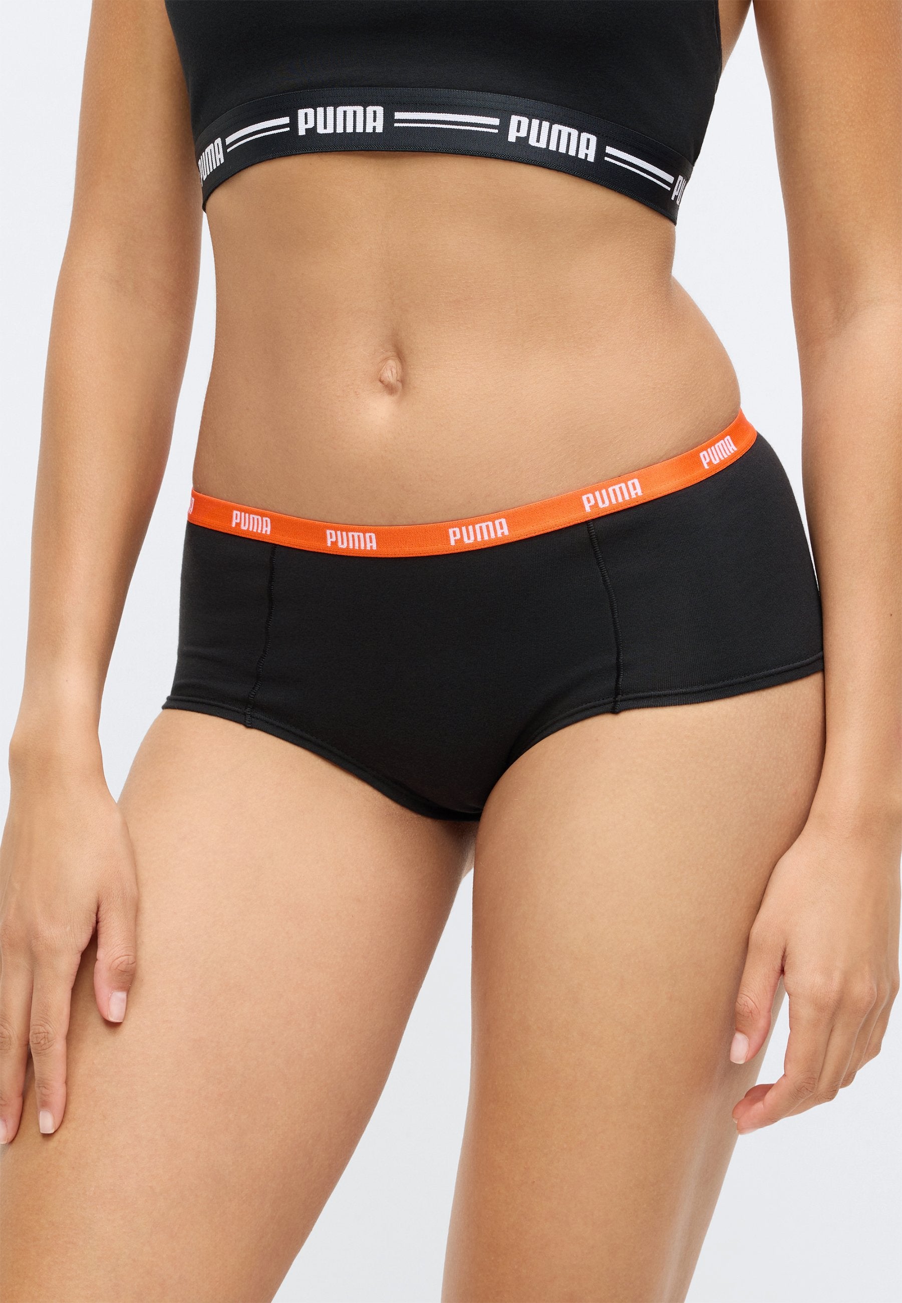 MINI SHORT 3 PACK - Hipsters - black/red