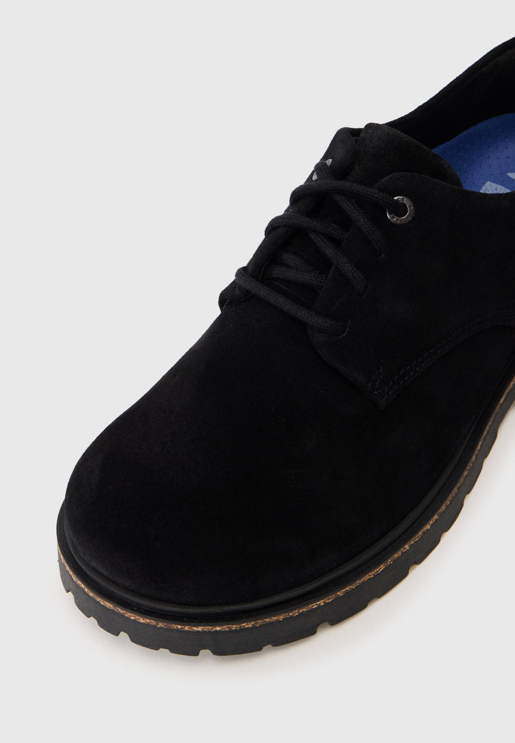 HIGHWOOD LACE LOW LEVE BLACKN - REGULAR - أحذية لرباط - أسود