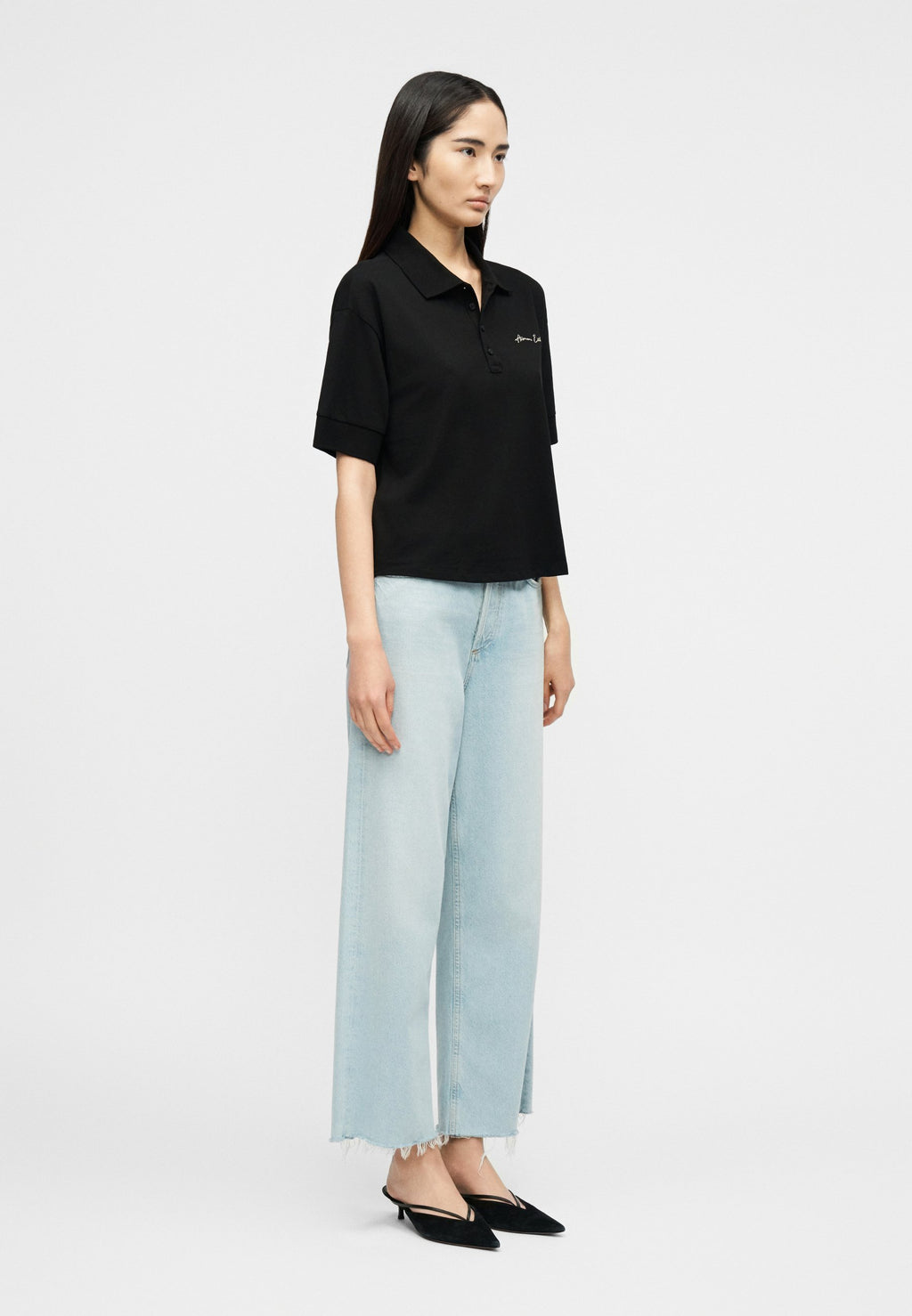 Polo shirt - black/gold-coloured