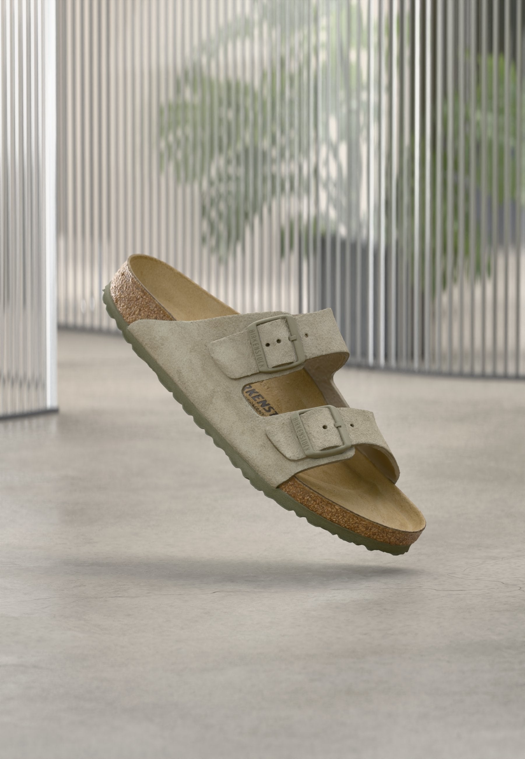ARIZONA LEVE FADED KHAKIN REGULAR UNISEX - Sandals - faded khaki