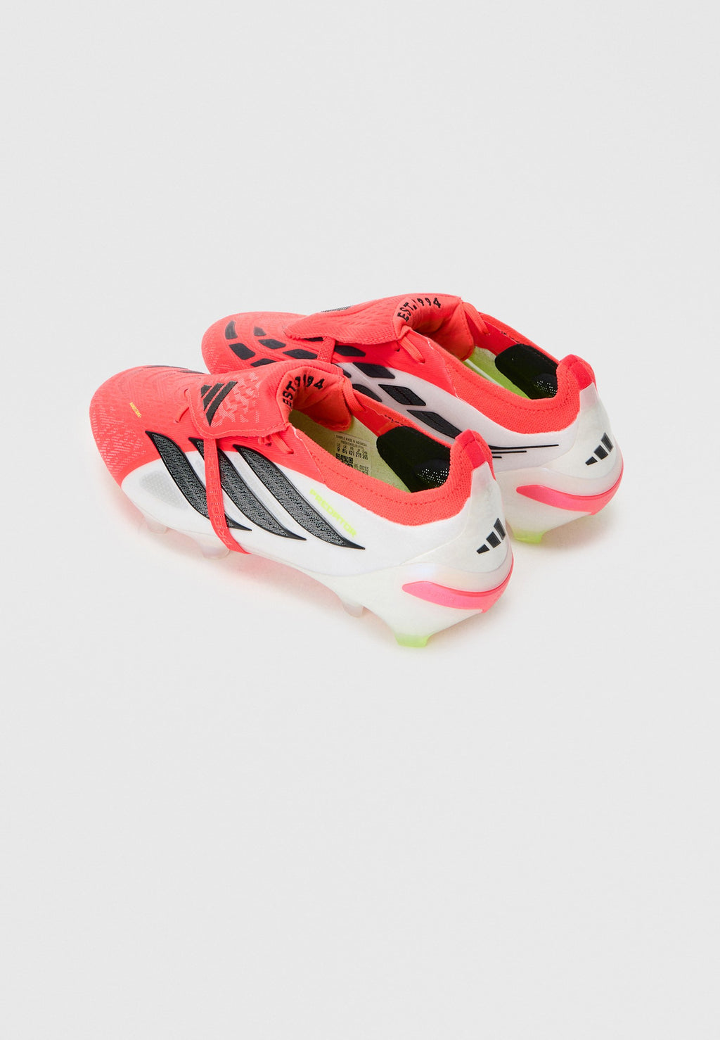 PREDATOR ELITE FOLD OVER TONGUE - Firm-ground football boots - lucid red/core black/white