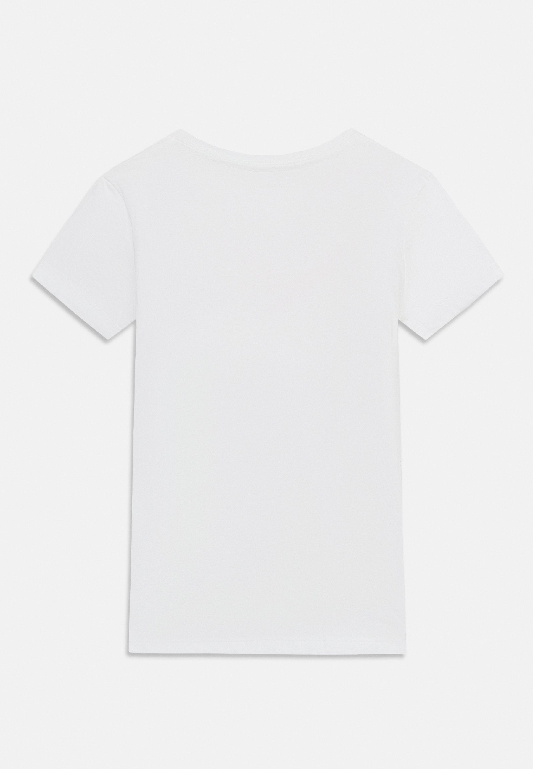 SCRIPT LOGO SLIM - Print T-shirt - white