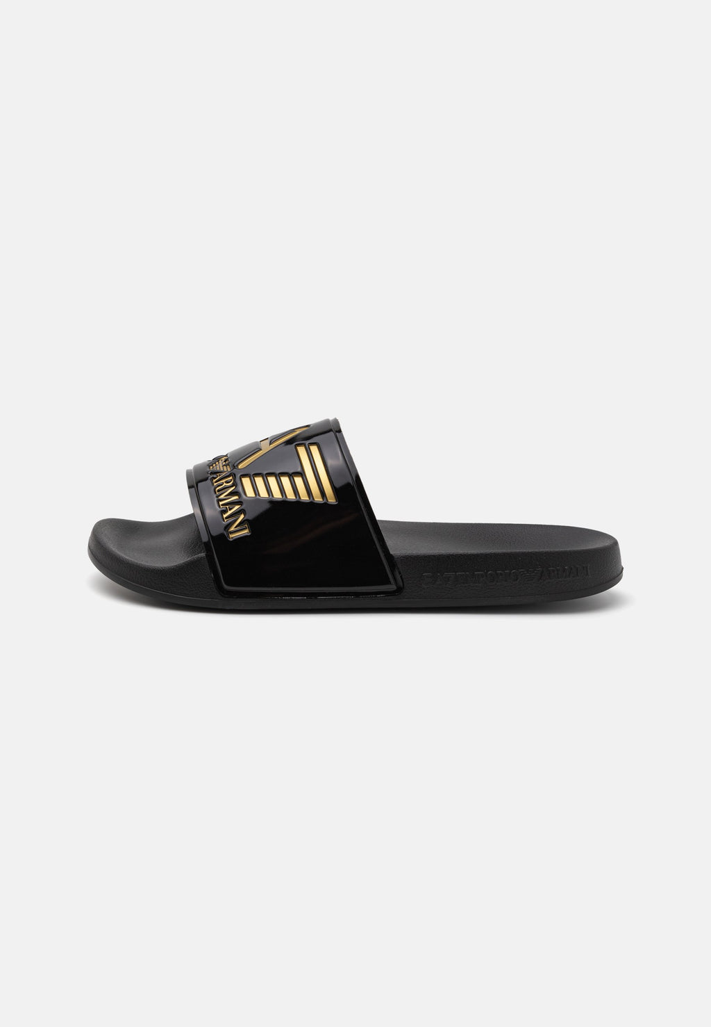 UNISEXE - Claquettes de piscine - noir/or