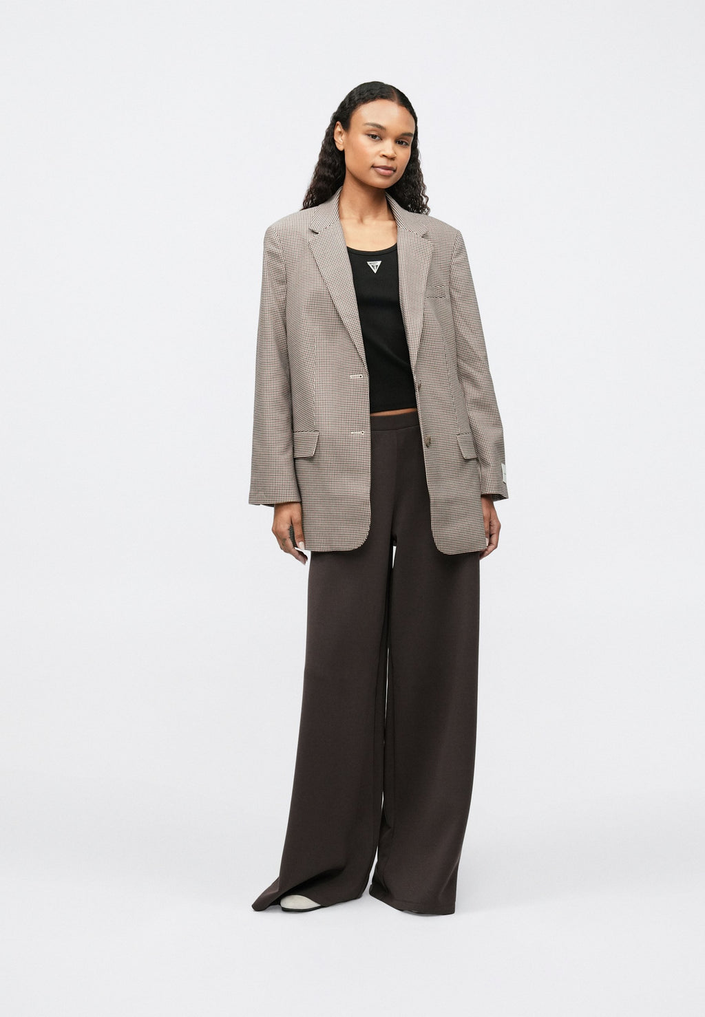 Tracksuit bottoms - dunkelbraun