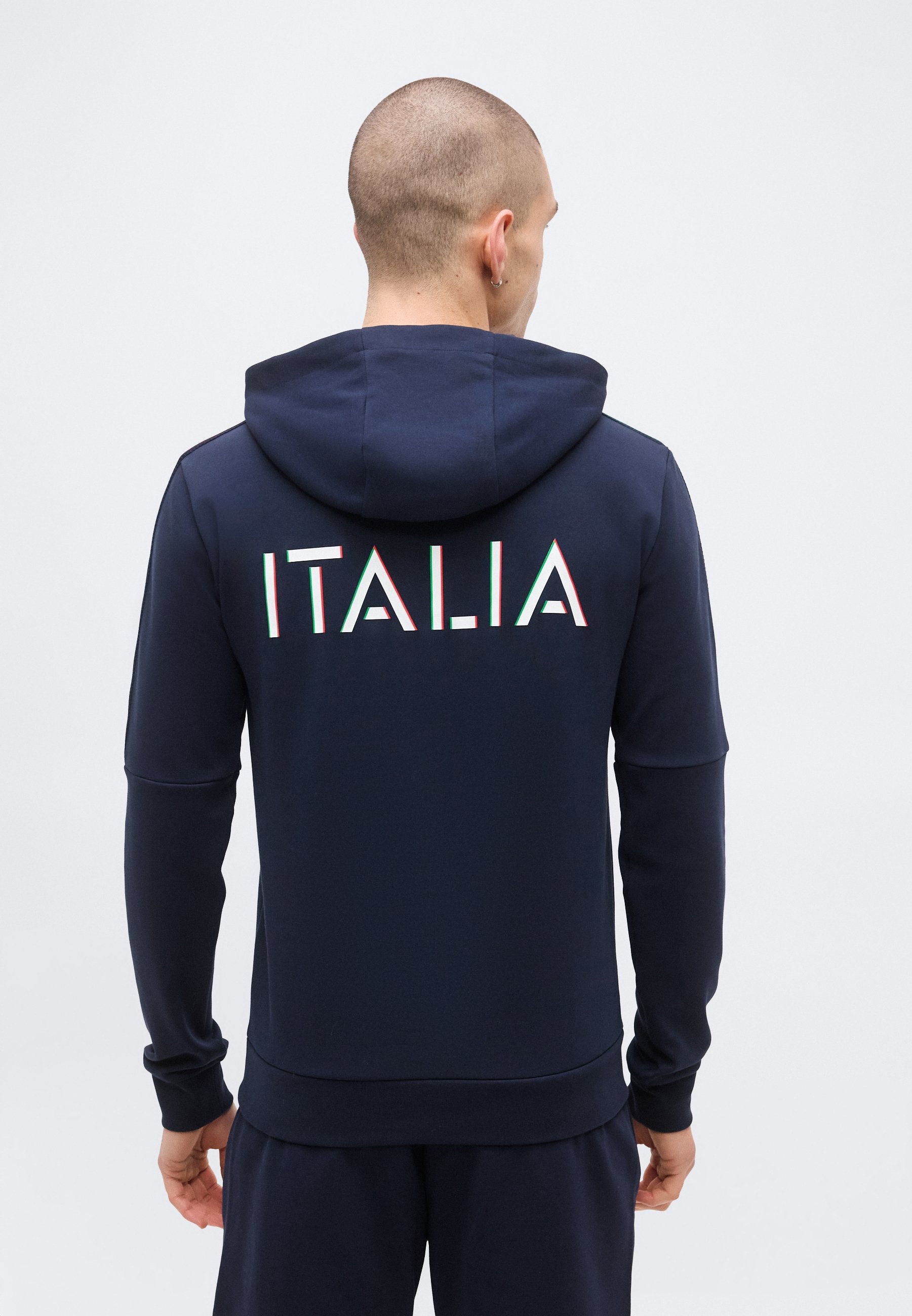 ITALIAN SPIRIT HOODIE OVER - National team wear - blue