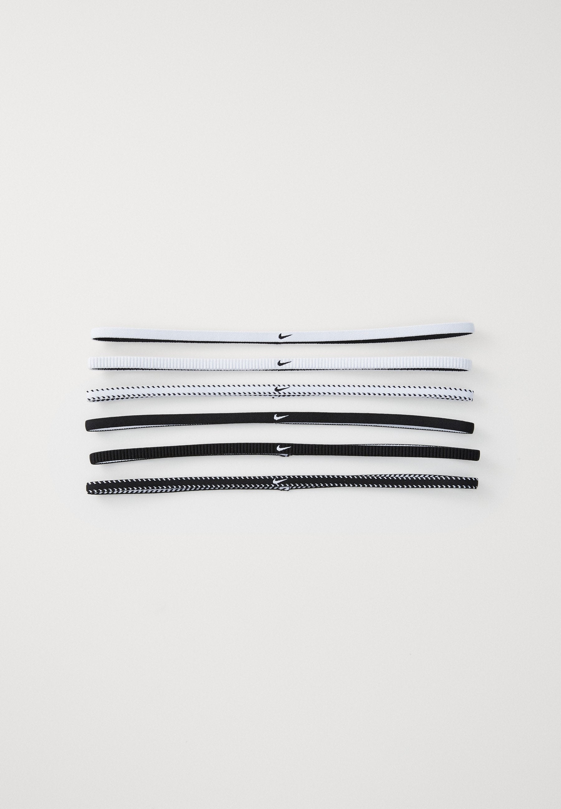 أربطة FLEX CLASSIC SLIM HEADBANDS 6 PACK - ملحقات أخرى - أبيض/أسود
