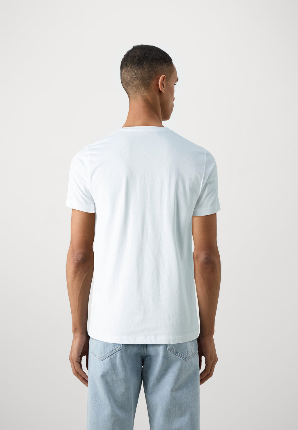 V NECK 2 PACK - Basic T-shirt - white