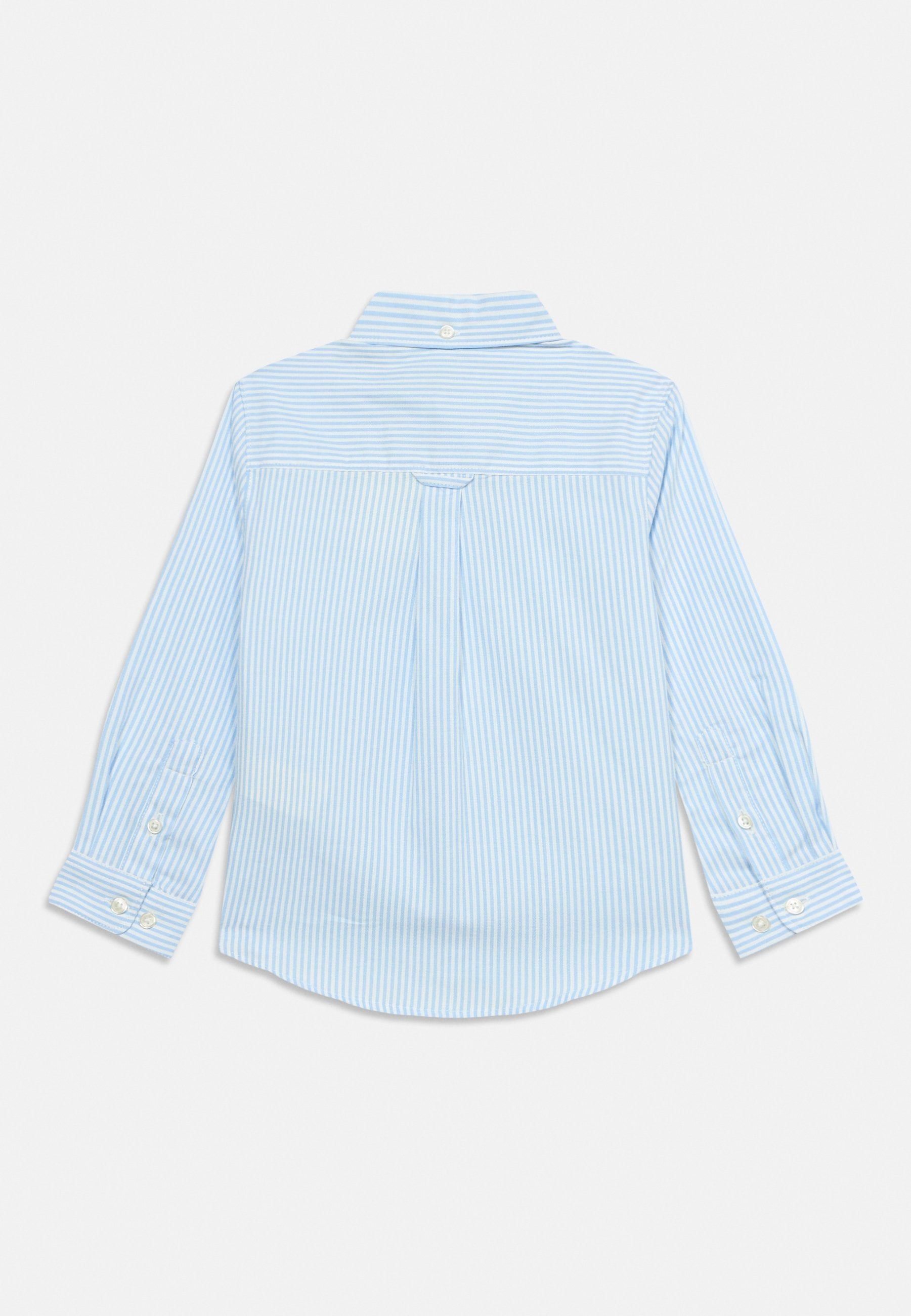 SHIELD STRIPE SHIRT - Shirt - sky blue