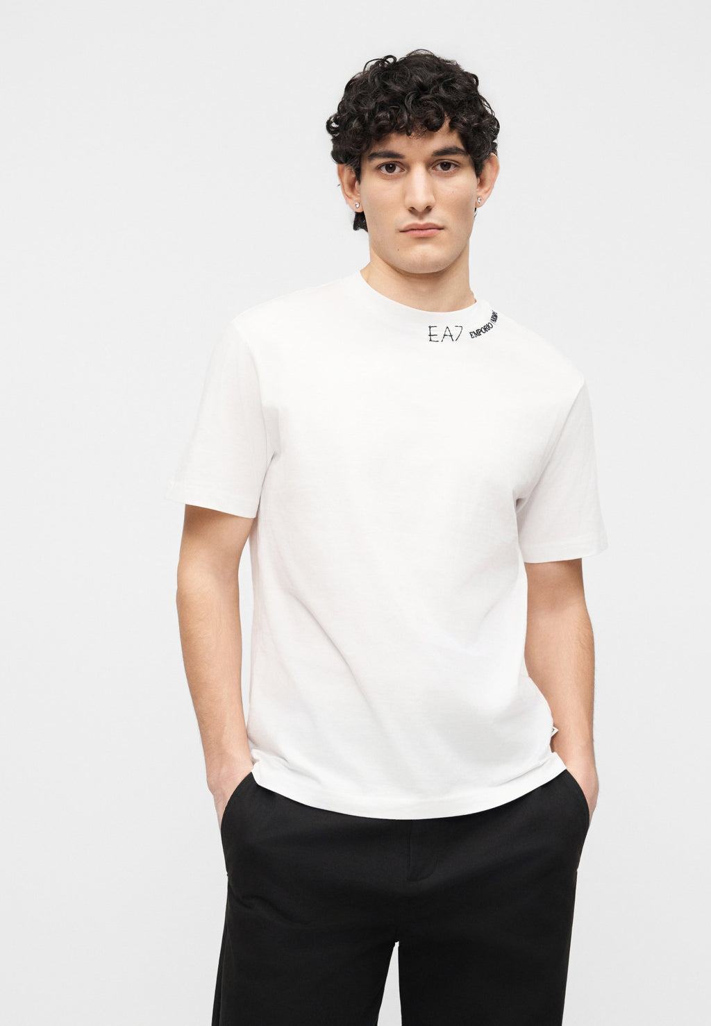 T-SHIRT SÉRIE LOGO TRAIN UNISEXE - T-shirt imprimé - blanc